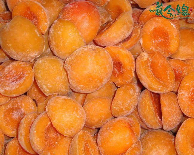 Frozen Apricot half