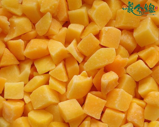 Frozen Diced Yellow Peach