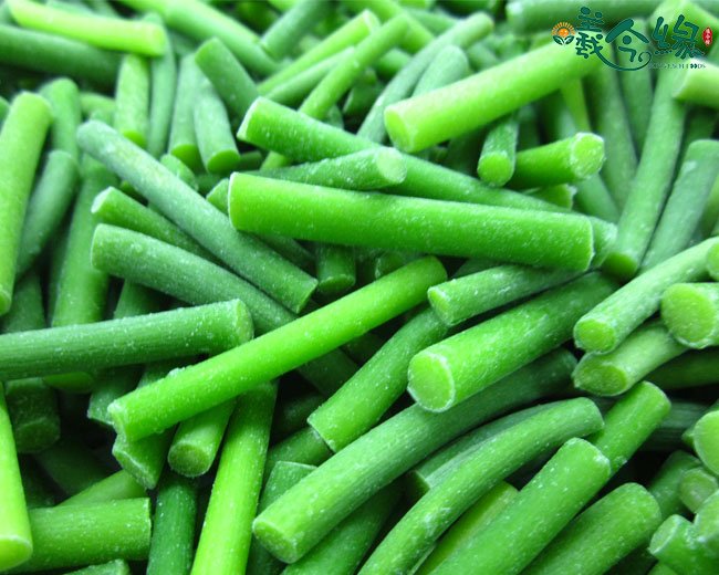Frozen garlic sprout