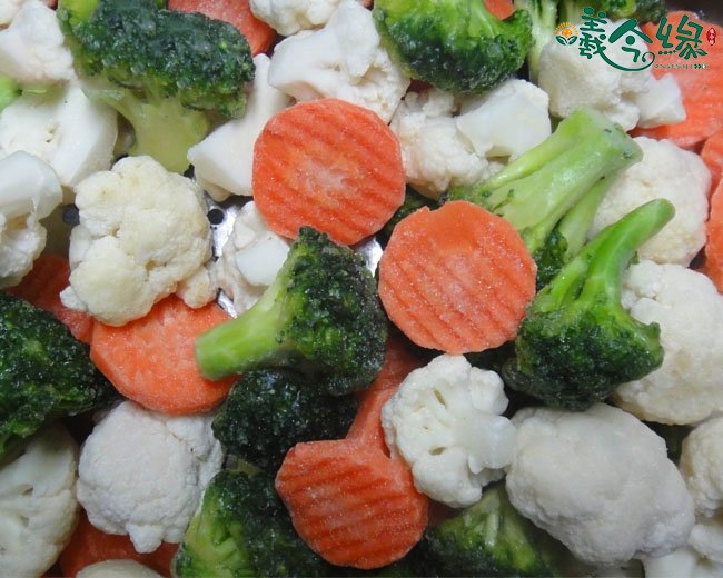 Frozen california vegetables