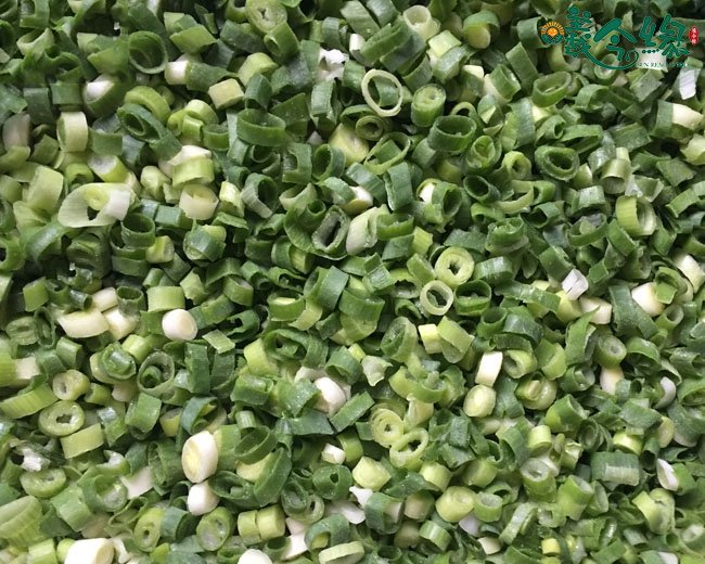 Frozen Onions Green Chopped
