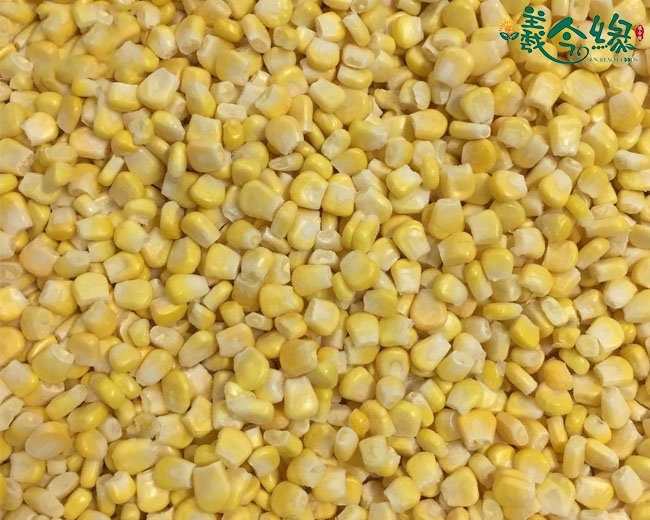 Frozen sweet corn kernel